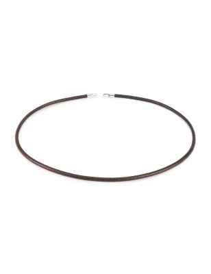 COLLANA CUOIO MARRONE 42CM DONNA TROLLBEADS  TLENE-00001 TROLLBEADS