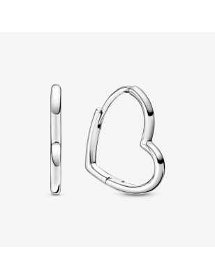 ORECCHINI CERCHI CUORI ASIMMETRICI DONNA PANDORA  298307C00 PANDORA