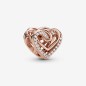 CHARM CUORI INTRECCIATI CON PIETRE DONNA PANDORA CHARM CUORI INTRECCIATI CON PIETRE DONNA PANDORA