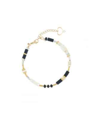 BRACCIALE MIA AFRICA NERO E BIANCO MAMAN ET SOPHIE BRMAFNB MAMAN ET SOPHIE