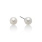 ORECCHINI PERLE 8-8,5MM ORO BIANCO DONNA MILUNA LE PERLE