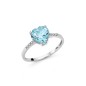 ANELLO TOPAZIO TAGLIO CUORE DONNA MILUNA GEMMA DEL CIELO ANELLO TOPAZIO TAGLIO CUORE DONNA MILUNA GEMMA DEL CIELO