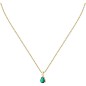 COLLANA TESORI ZIRCONE VERDE DONNA MORELLATO 