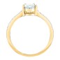 ANELLO TESORI DORATO ZIRCONE BIANCO MIS.16 DONNA MORELLATO 