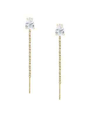 ORECCHINI PENDENTI CON ZIRCONE BIANCO MORELLATO SAIW208 MORELLATO