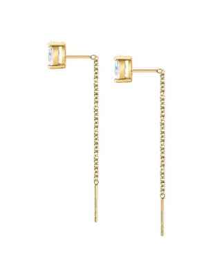 ORECCHINI PENDENTI CON ZIRCONE BIANCO MORELLATO SAIW208 MORELLATO
