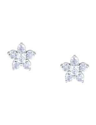 ORECCHINI TESORI LOBO FIORE CON ZIRCONI DONNA MORELLATO  SAIW126 MORELLATO