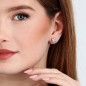 ORECCHINI TESORI LOBO FIORE CON ZIRCONI DONNA MORELLATO 