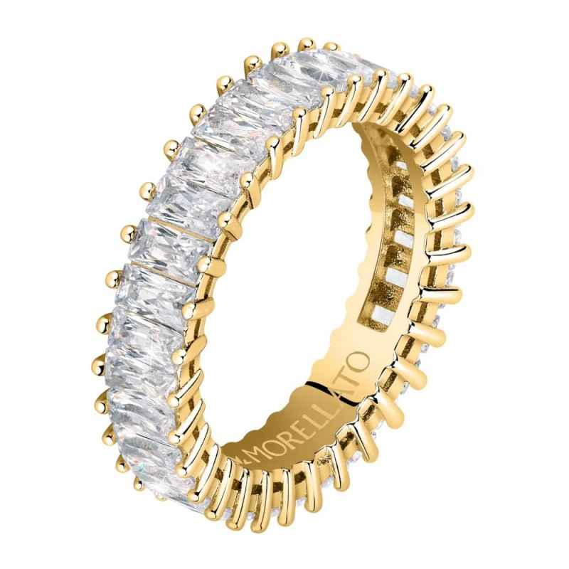 ANELLO BAGUETTE DORATO CON ZIRCONI MIS.12 MORELLATO