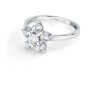 ANELLO FIORE ZIRCONI BIANCHI M16 DONNA MORELLATO 