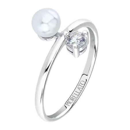 ANELLO PERLA E ZIRCONE MIS.16 DONNA MORELLATO  SAWM12016 MORELLATO
