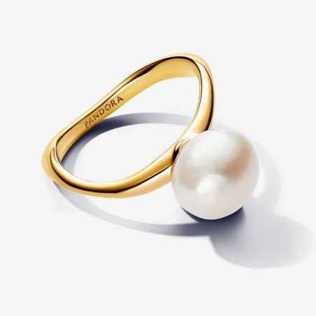 ANELLO PERLA BAROCCA D'ACQUA DOLCE MIS.52  PANDORA 