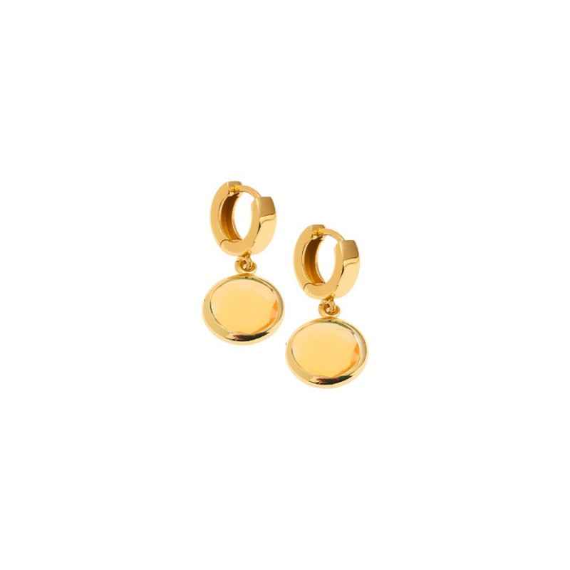 ORECCHINI SCATTINO CHAMPAGNE DONNA AQUAFORTE LE CHICCHE
