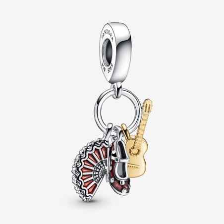 CHARM PENDENTE TRITTICO FLAMENCO DONNA PANDORA  760765C01 PANDORA