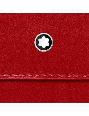 PORTA CARTE CREDITO ROSSO MONTBLANC MEISTERSTUCK 129909 MONTBLANC