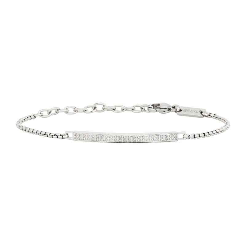 BRACCIALE IN ACCIAIO E CUBIC ZIRCONIA UOMO BREIL BRACCIALE IN ACCIAIO E CUBIC ZIRCONIA UOMO BREIL
