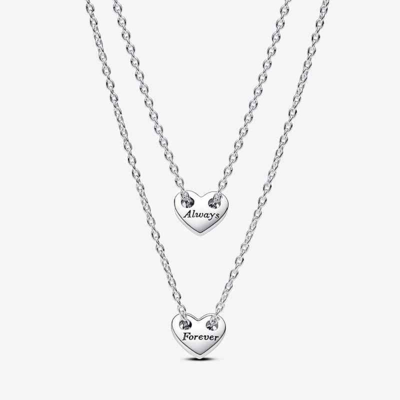 COLLANA CUORI DIVISIBILE DONNA PANDORA COLLANA CUORI DIVISIBILE DONNA PANDORA