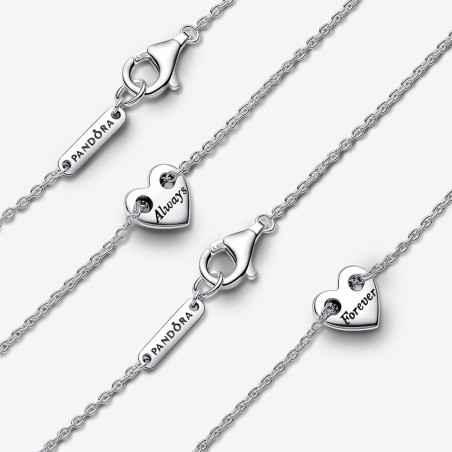 COLLANA CUORI DIVISIBILE DONNA PANDORA 