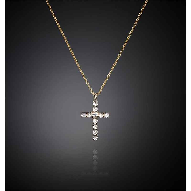 COLLANA CROCE DONNA CHIARA FERRAGNI BOLD CROSS