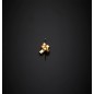 ORECCHINI LOBO CROCE DONNA CHIARA FERRAGNI BOLD CROSS