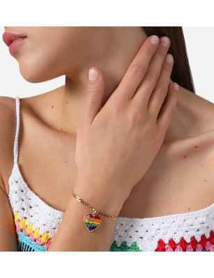 BRACCIALE MULTICOLORE CHIARA FERRAGNI LOVE PARADE J19AVI07 CHIARA FERRAGNI