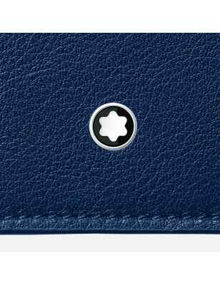 PORTA CARTE DI CREDITO BLU MONTBLANC MEISTERSTUCK 130060 MONTBLANC