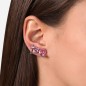 ORECCHINI ROSA DONNA CHIARA FERRAGNI INFINITY LOVE