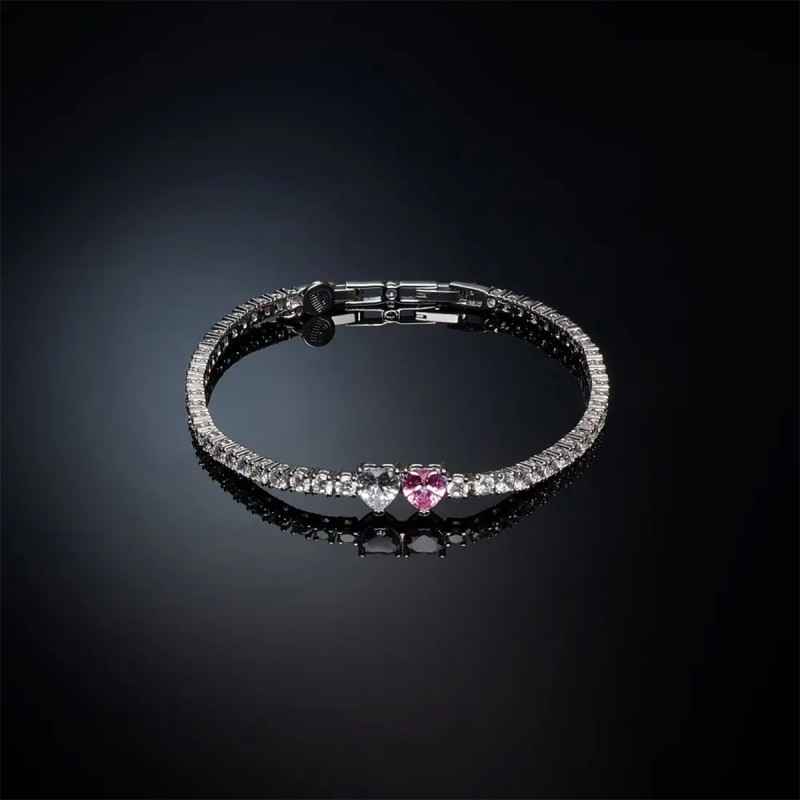 BRACCIALE 2 CUORI DONNA CHIARA FERRAGNI FIRST LOVE
