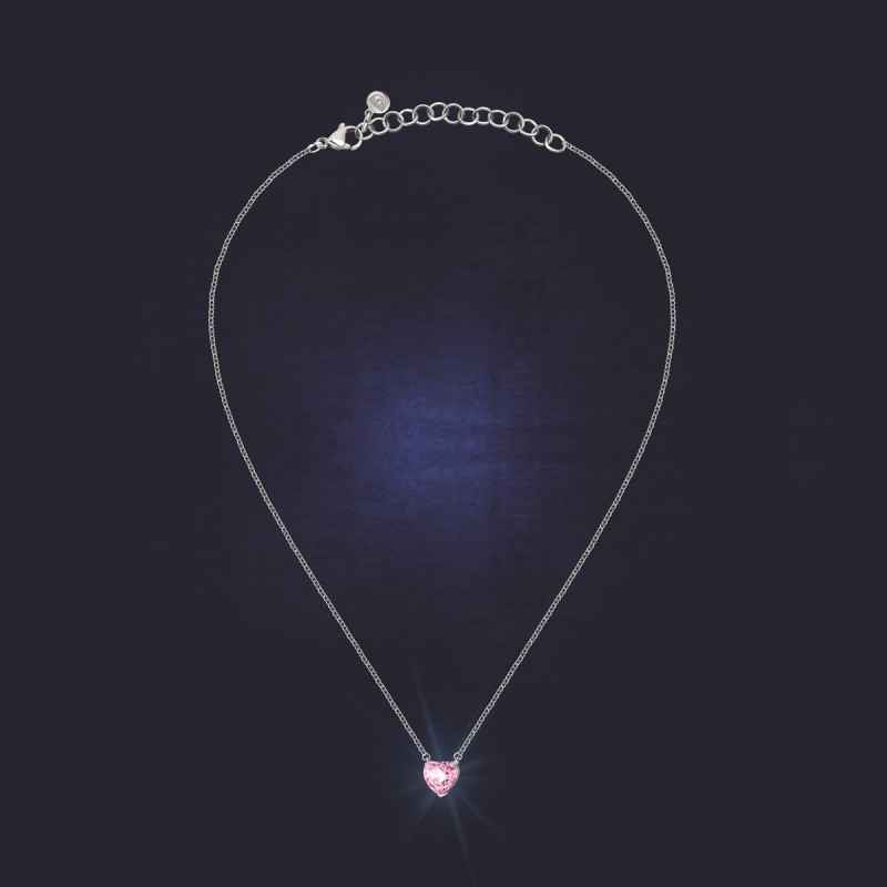 COLLANA CUORE ROSA DONNA CHIARA FERRAGNI
