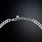 GIROCOLLO ZIRCONE CENTRALE BLU DONNA CHIARA FERRAGNI CHAIN