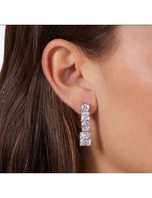 ORECCHINI PENDENTI BIANCHI DONNA CHIARA FERRAGNI PRINCESS J19AVU03 CHIARA FERRAGNI