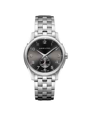 OROLOGIO THINLINE SMALL SECOND UOMO HAMILTON JAZZMASTER H38411183 HAMILTON