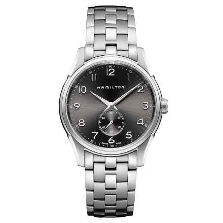 OROLOGIO THINLINE SMALL SECOND UOMO HAMILTON JAZZMASTER H38411183 HAMILTON