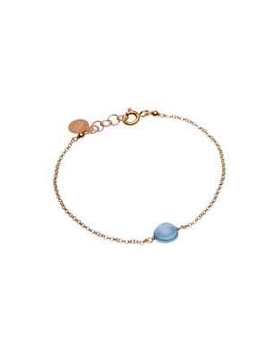 BRACCIALE GLAM BLUE DONNA ROSSOPREZIOSO SEMINO D'AMORE BC 24406 GB ROSSOPREZIOSO