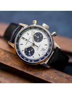 OROLOGIO CHRONO PANDA UOMO HAMILTON INTRA-MATIC H38416711 HAMILTON