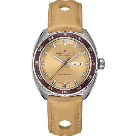 OROLOGIO DAY DATE AUTO UOMO HAMILTON PAN EUROP H35435820 HAMILTON