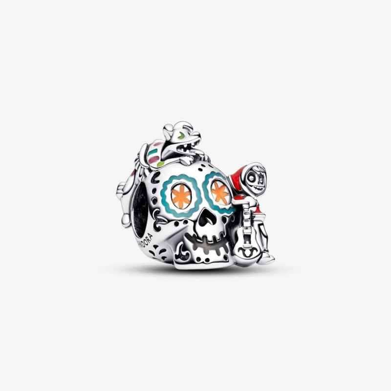CHARM PIXAR TESCHIO MIGUE E DANTE DONNA PANDORA CHARM PIXAR TESCHIO MIGUE E DANTE DONNA PANDORA