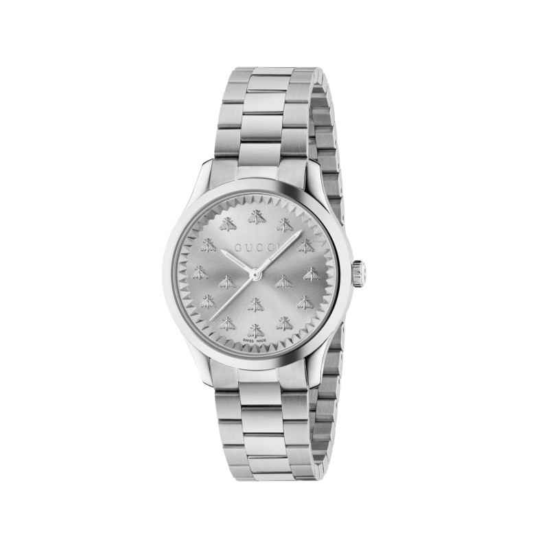 OROLOGIO CON API 32MM ARGENTO DONNA GUCCI G-TIMELESS OROLOGIO CON API 32MM ARGENTO DONNA GUCCI G-TIMELESS