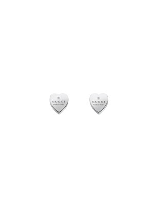 ORECCHINI CUORE IN ARGENTO DONNA GUCCI TRADEMARK YBD22399000100U GUCCI