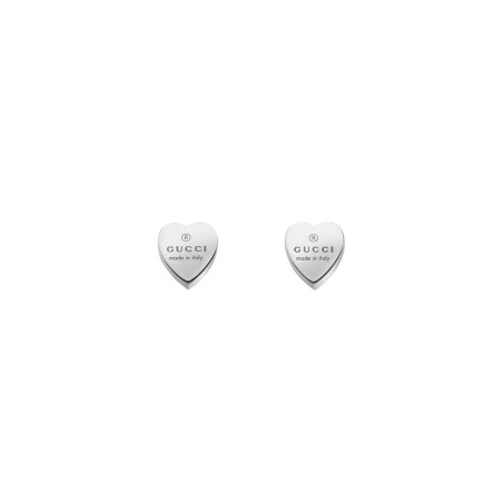ORECCHINI CUORE IN ARGENTO DONNA GUCCI TRADEMARK YBD22399000100U GUCCI