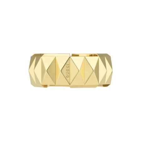ANELLO IN ORO GIALLO MISURA 16 UOMO-DONNA GUCCI LINK TO LOVE YBC702379001016 GUCCI