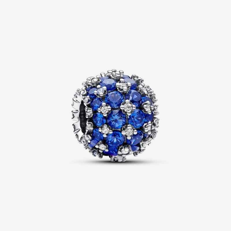 CHARM PAVE' PIETRE LUMINOSE BLU DONNA PANDORA CHARM PAVE' PIETRE LUMINOSE BLU DONNA PANDORA
