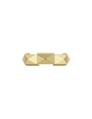 ANELLO CON BORCHIE ORO GIALLO 18 CARATI 14 DONNA GUCCI LINK TO LOVE YBC662184001014 GUCCI