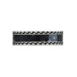 ANELLO IN ARGENTO SMALTO NERO M15 DONNA GUCCI INTERLOCKING G ANELLO IN ARGENTO SMALTO NERO M15 DONNA GUCCI INTERLOCKING G