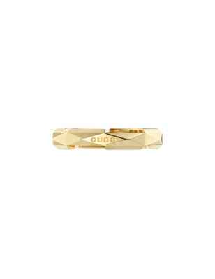 ANELLO ORO GIALLO MISURA 13 DONNA GUCCI LINK TO LOVE YBC662177001013 GUCCI