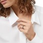 ANELLO IN ARGENTO SMALTO NERO MISURA 13 UOMO-DONNA GUCCI INTERLOCKING G ANELLO IN ARGENTO SMALTO NERO MISURA 13 UOMO-DONNA GUCCI INTERLOCKING G