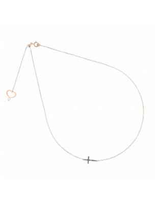 GIROCOLLO 18KT CROCE DONNA MAMAN ET SOPHIE GHPOWCK MAMAN ET SOPHIE