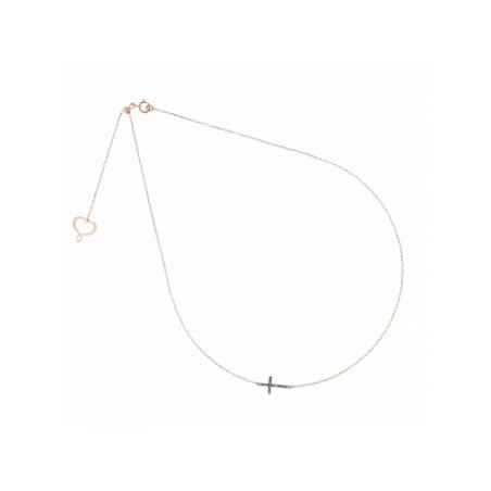 GIROCOLLO 18KT CROCE DONNA MAMAN ET SOPHIE GHPOWCK MAMAN ET SOPHIE