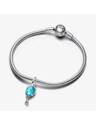 CHARM PENDENTE PALLONCINO BLU VETRO DI MURANO PANDORA