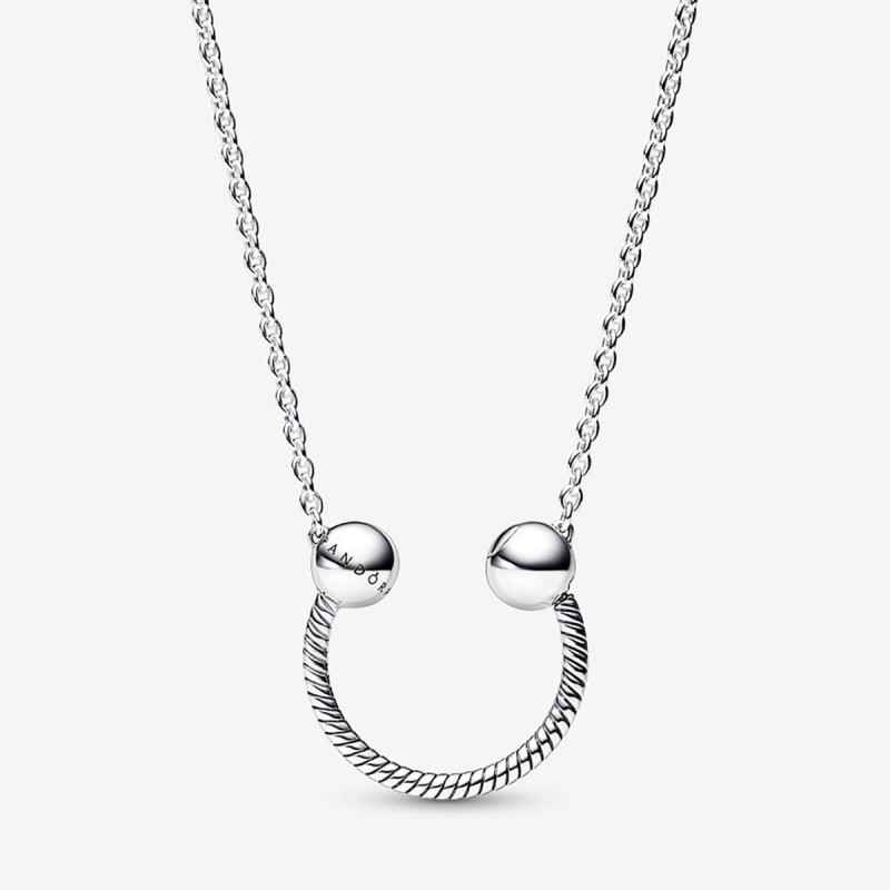 COLLANA FERRO DI CAVALLO COMPONIBILE DONNA PANDORA COLLANA FERRO DI CAVALLO COMPONIBILE DONNA PANDORA